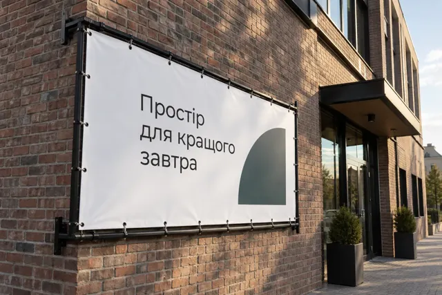 Чорний каркас на цегляній стіні