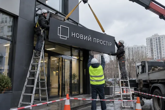 Опускание отключённой конструкции