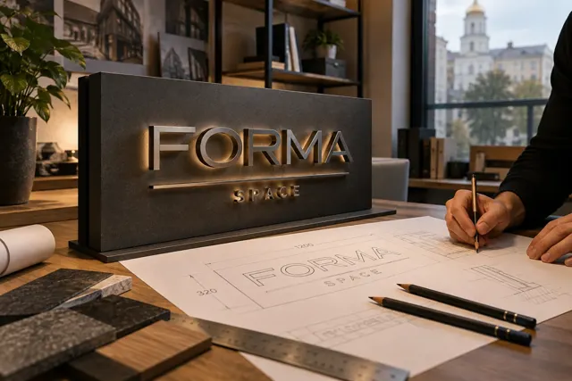 Presenting a sign concept